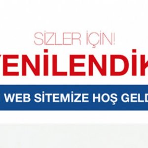 Web Sitemiz Yenilendi