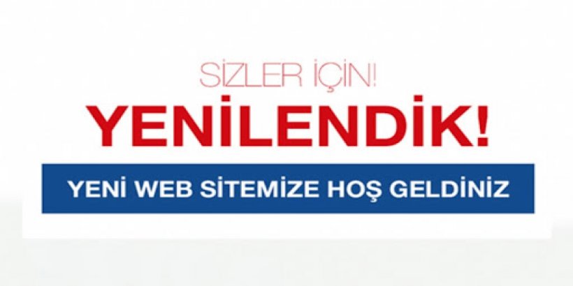 Web Sitemiz Yenilendi